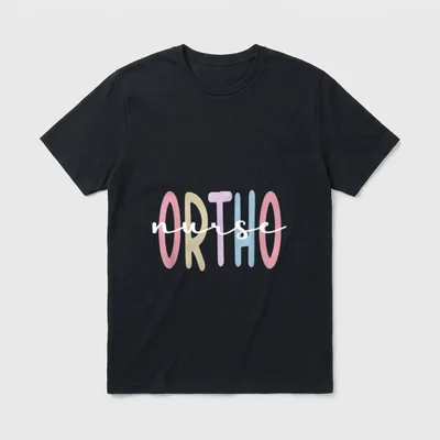 Ortho Nurse Appreciation Orthopedic Nursing T-Shirt – Classic T-Shirt in Black