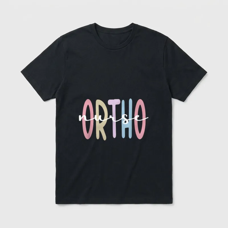 Ortho Nurse Appreciation Orthopedic Nursing T-Shirt – Classic T-Shirt in Black