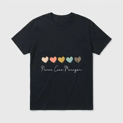 Nurse Case Manager Nursing Management Lightweight T-Shirt – Classic T-Shirt in Black
