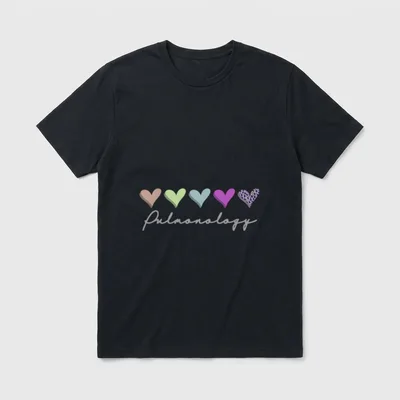Pulmonary Nurse Pulmonology Medical Assistant T-Shirt – Classic T-Shirt in Black