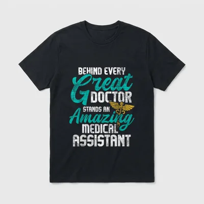 Healthcare Worker Doctor Nurse T-Shirt – Classic T-Shirt in Black