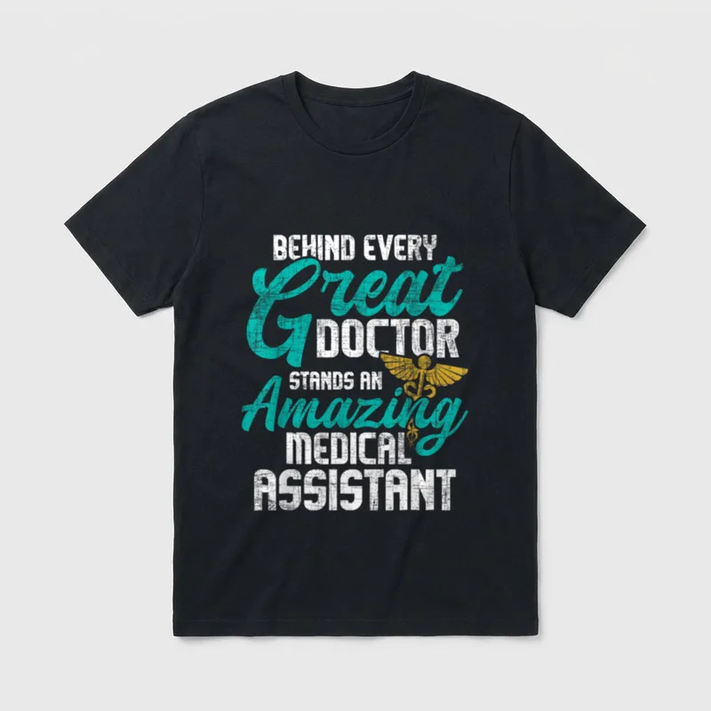 Healthcare Worker Doctor Nurse T-Shirt – Classic T-Shirt in Black