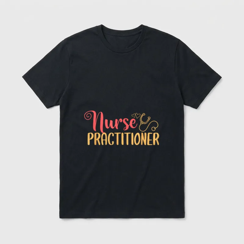 Nurse Practitioner Medical Nursing Outfit T-Shirt – Classic T-Shirt in Black