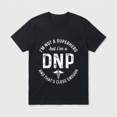 DNP Doctor of Nursing Practice Close T-Shirt – Classic T-Shirt in Black