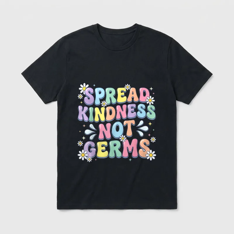 Infection Prevention Nurse Control Nursing Groovy T-Shirt – Classic T-Shirt in Black