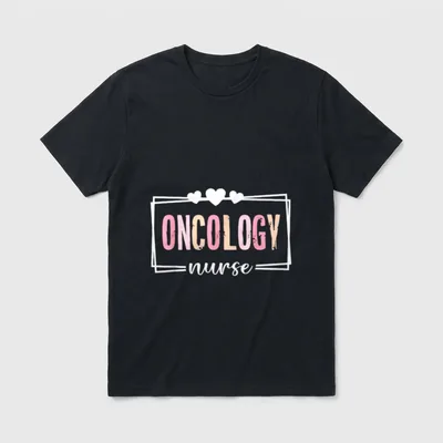 Oncology Nurse Nursing Nurses Cancer Celebrate T-Shirt – Classic T-Shirt in Black