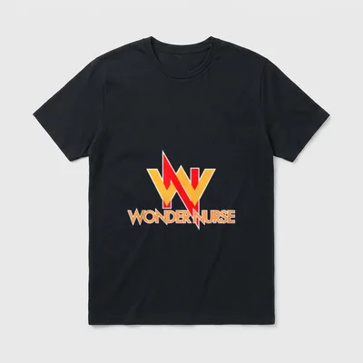 Wonder Nurse Superhero Costume for RN T-Shirt – Classic T-Shirt in Black