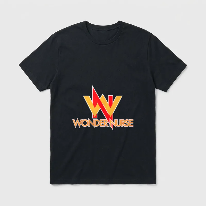 Wonder Nurse Superhero Costume for RN T-Shirt – Classic T-Shirt in Black