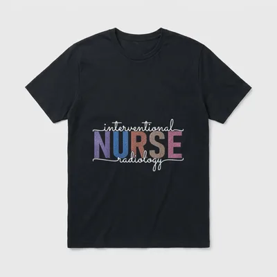 Interventional Radiology Nurse Practitioner Nursing T-Shirt – Classic T-Shirt in Black