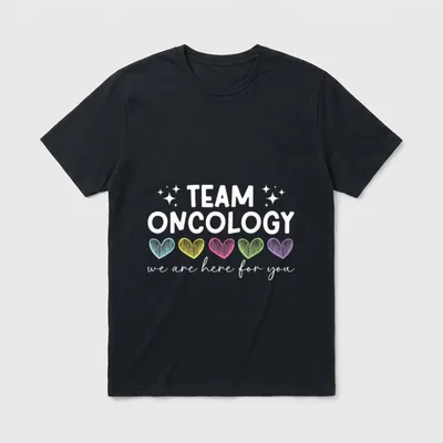 Team Oncology Nurse Squad Nursing Crew T-Shirt – Classic T-Shirt in Black