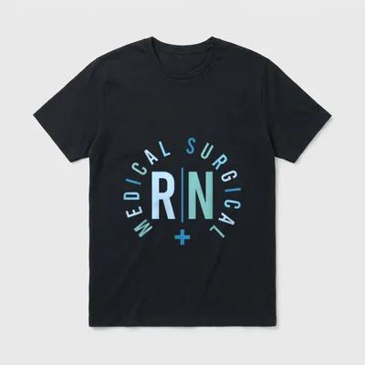 Medical Surgical RN Med Surg Awesome T-Shirt – Classic T-Shirt in Black