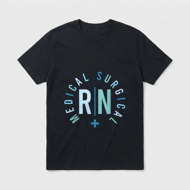 Medical Surgical RN Med Surg Awesome T-Shirt – Classic T-Shirt in Black