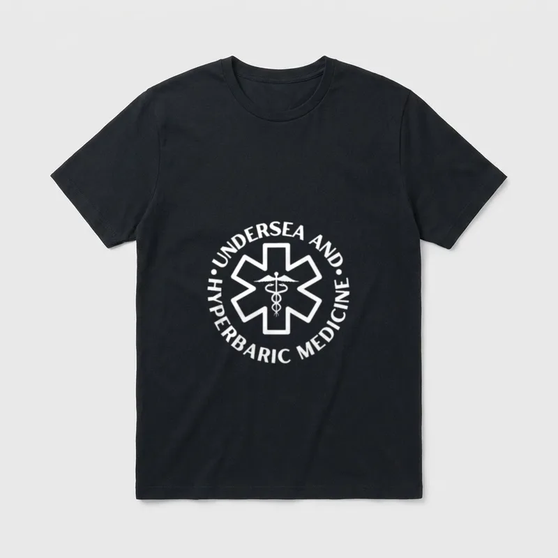Undersea and Hyperbaric Medicine Doctor Nurse T-Shirt – Classic T-Shirt in Black