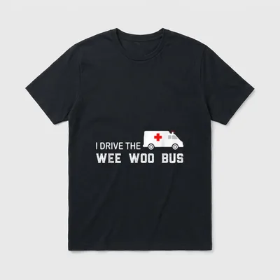 EMS Nurse Ambulance Driver EMT Paramedic T-Shirt – Classic T-Shirt in Black