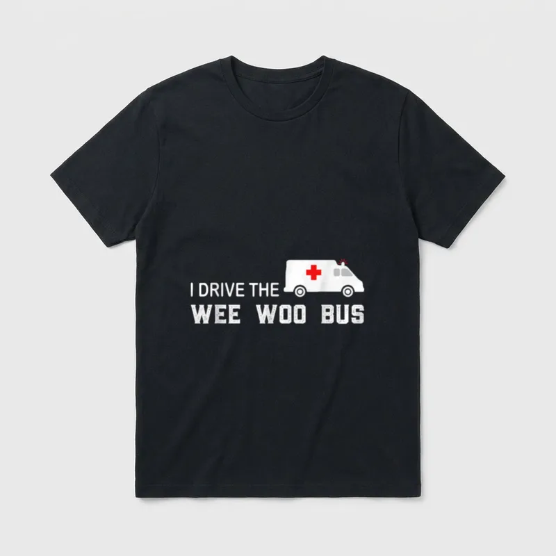 EMS Nurse Ambulance Driver EMT Paramedic T-Shirt – Classic T-Shirt in Black