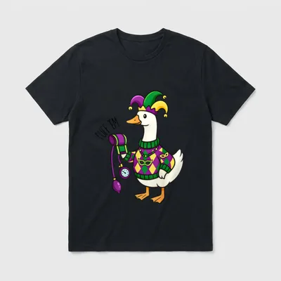 Mardi Goose Nurse ER RN Nursing T-Shirt – Classic T-Shirt in Black