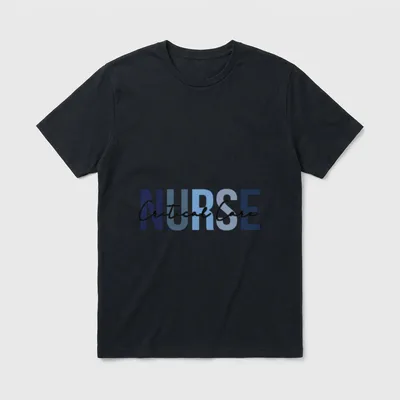Retro Critical Care Nurse Nursing T-Shirt – Classic T-Shirt in Black