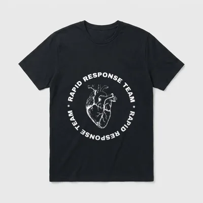 Rapid Response Teams Medical RRT Registered T-Shirt – Classic T-Shirt in Black