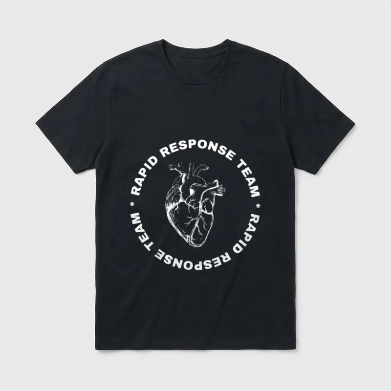 Rapid Response Teams Medical RRT Registered T-Shirt – Classic T-Shirt in Black