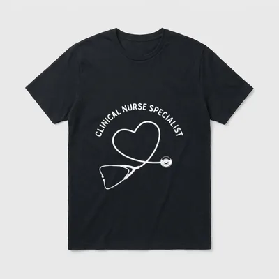 Clinical Nurse Specialist Healthcare T-Shirt – Classic T-Shirt in Black