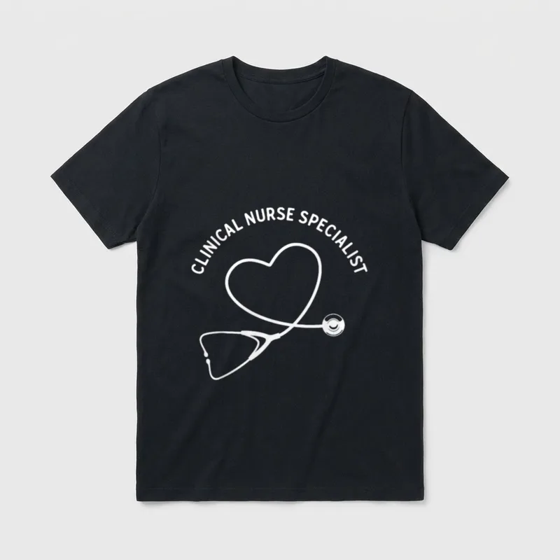 Clinical Nurse Specialist Healthcare T-Shirt – Classic T-Shirt in Black