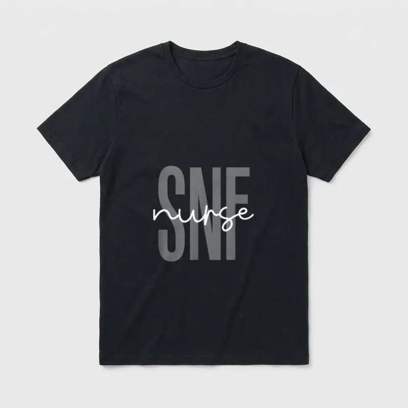 SNF Nurse Skilled Nursing Facility Week T-Shirt – Classic T-Shirt in Black