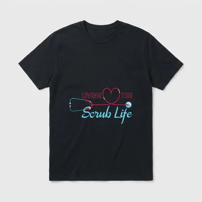 Nurse Life Care Hospital Doctor Assistant T-Shirt – Classic T-Shirt in Black