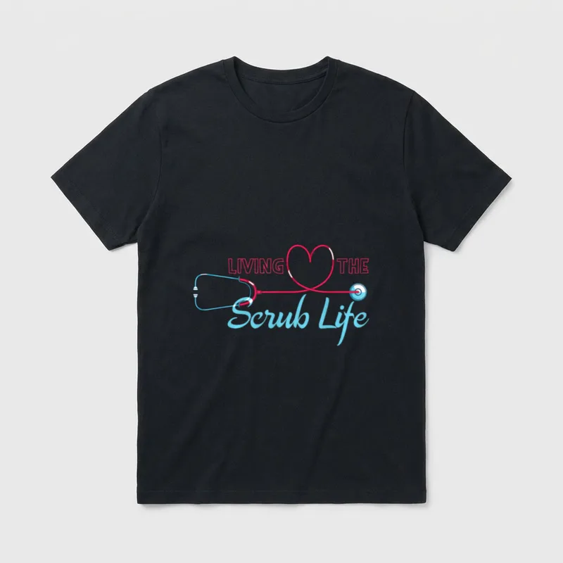 Nurse Life Care Hospital Doctor Assistant T-Shirt – Classic T-Shirt in Black