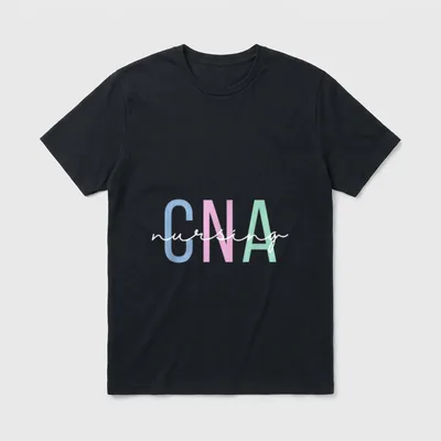 Occupational Nurse Unisex-Adults Themed Black T-Shirt – Classic T-Shirt in Black