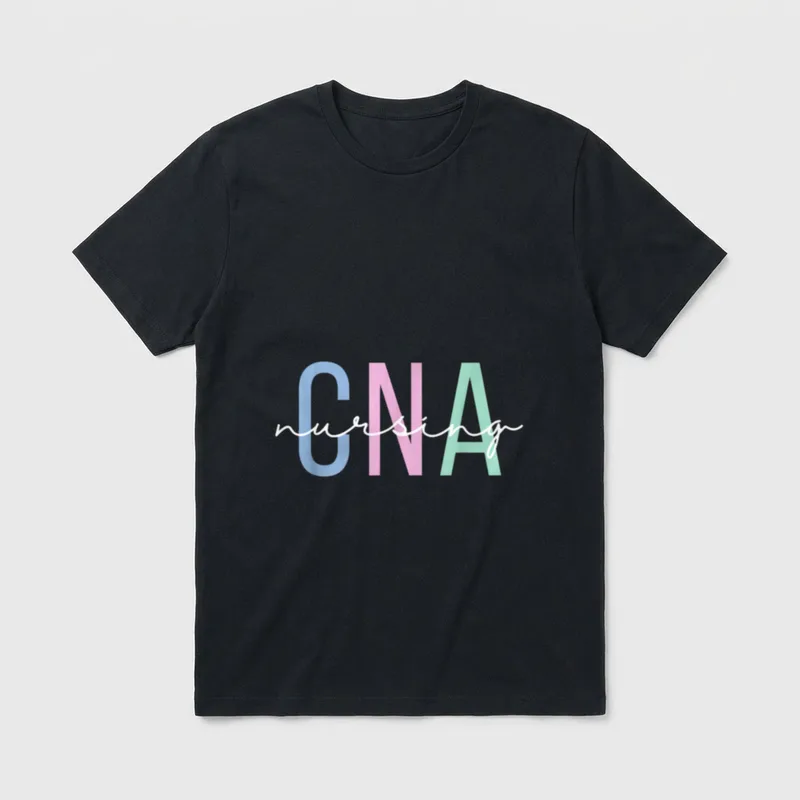Occupational Nurse Unisex-Adults Themed Black T-Shirt – Classic T-Shirt in Black