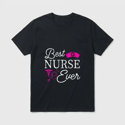 Best Nurse Ever Favorite T-Shirt – Classic T-Shirt in Black