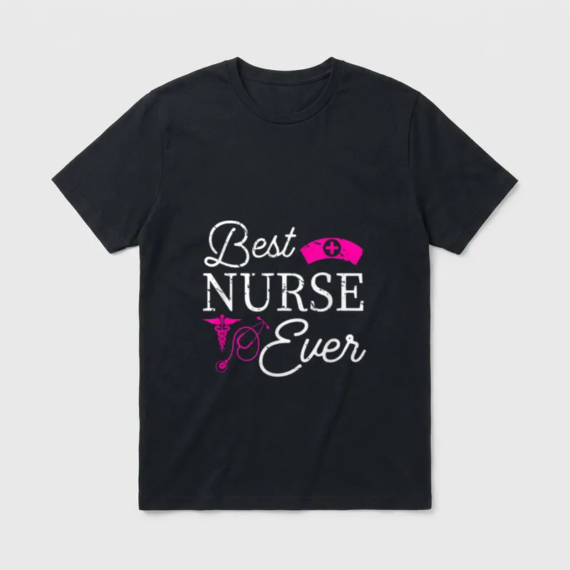 Best Nurse Ever Favorite T-Shirt – Classic T-Shirt in Black