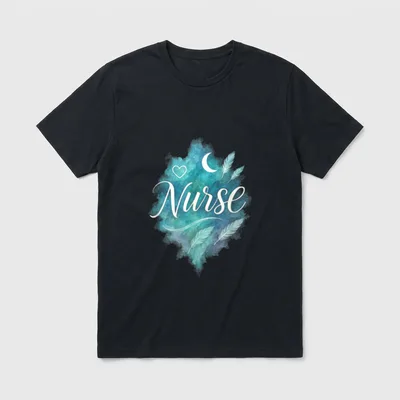 Nurse Heartbeat Classic T-Shirt – Classic T-Shirt in Black