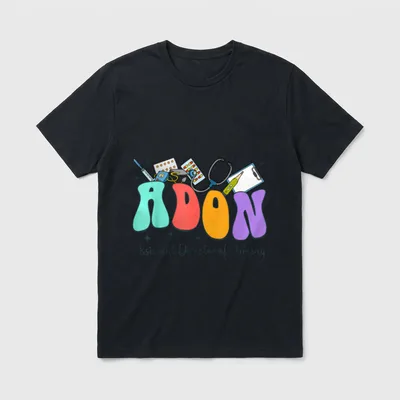 Assistant Director of Nursing Nurse Life T-Shirt – ADON Assistant Director of Nursing print – Classic T-Shirt in Black