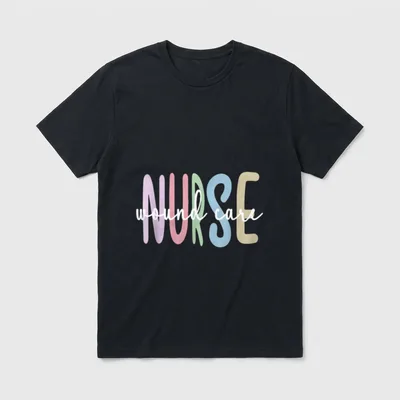 Wound Care Nurse Appreciation Nursing T-Shirt – Classic T-Shirt in Black