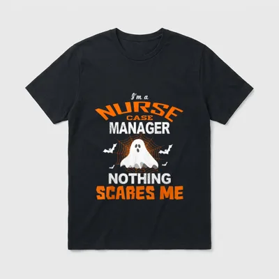 Funny Nurse Case Manager T-Shirt – Classic T-Shirt in Black