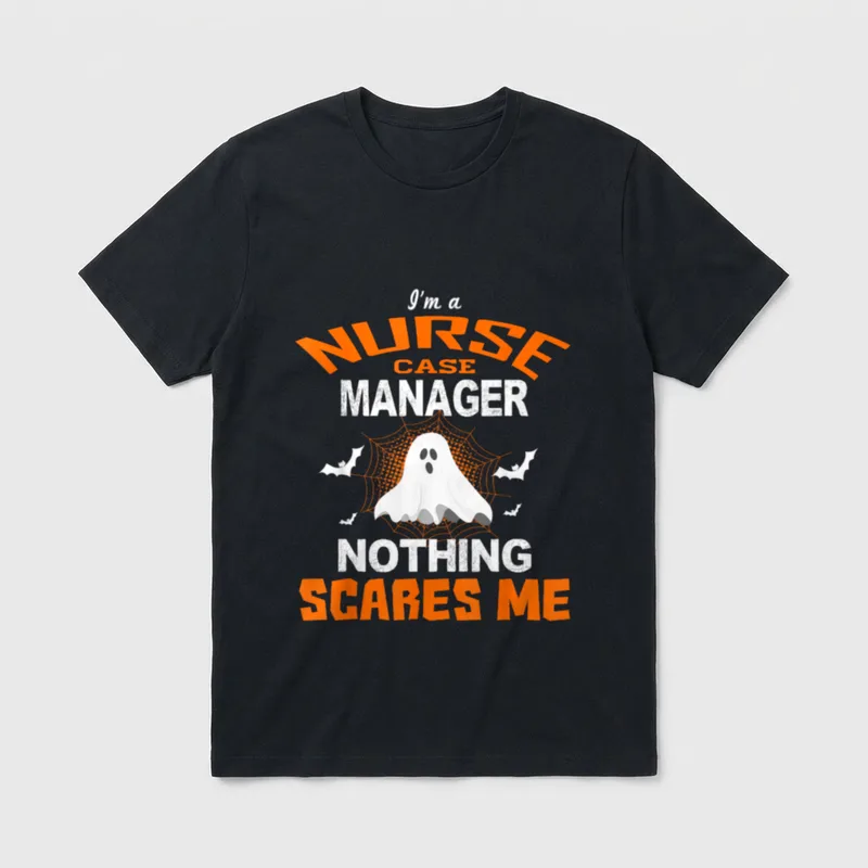 Funny Nurse Case Manager T-Shirt – Classic T-Shirt in Black