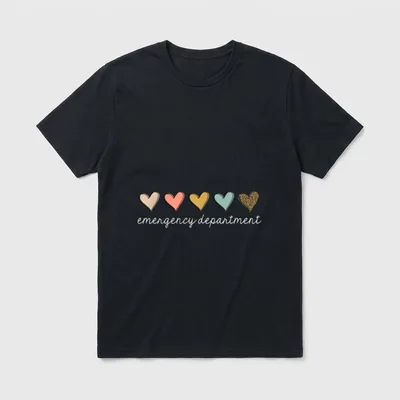 Emergency Department Room Healthcare Classic T-Shirt – Classic T-Shirt in Black