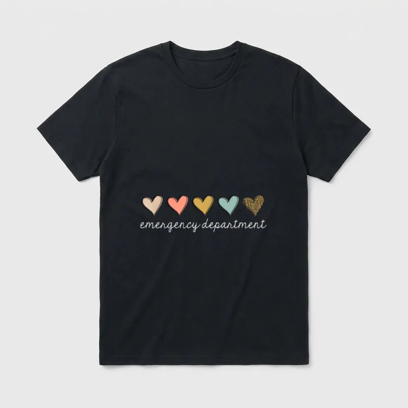 Emergency Department Room Healthcare Classic T-Shirt – Classic T-Shirt in Black