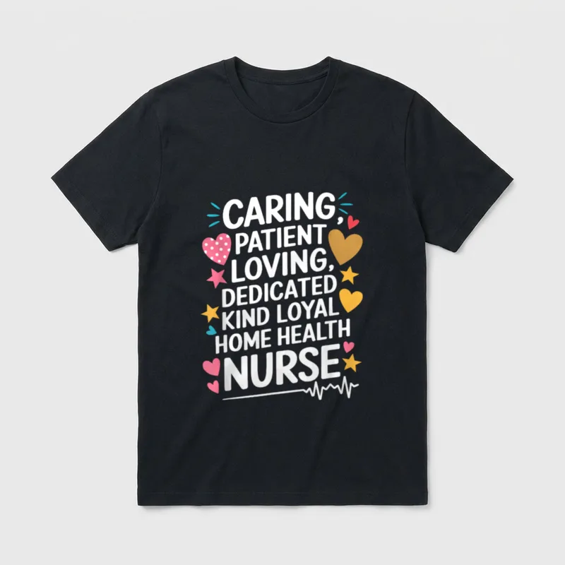 Pediatric Home Health Nursing for Care T-Shirt – Classic T-Shirt in Black