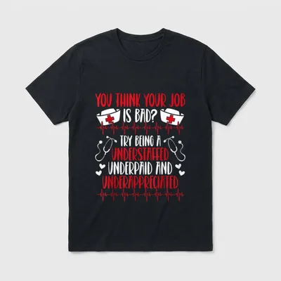 Registered Nurse Appreciation Certified Nursing T-Shirt – Classic T-Shirt in Black