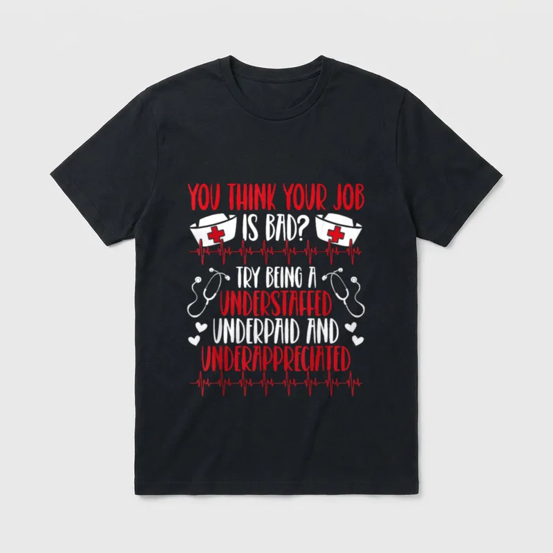 Registered Nurse Appreciation Certified Nursing T-Shirt – Classic T-Shirt in Black