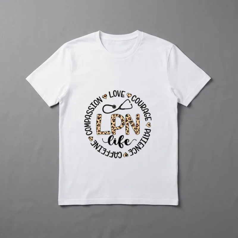 LPN Nurse Licensed Practical Nursing Popular T-Shirt – Classic T-Shirt in Black