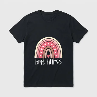 BMT Nurse Bone Marrow Transplant Oncology T-Shirt – Classic T-Shirt in Black