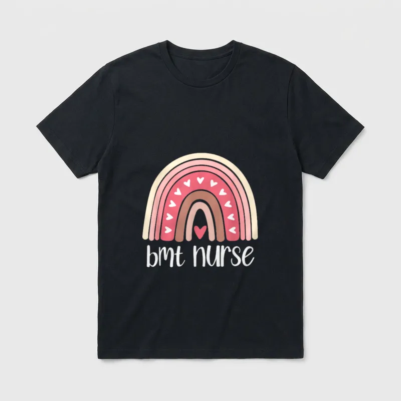 BMT Nurse Bone Marrow Transplant Oncology T-Shirt – Classic T-Shirt in Black