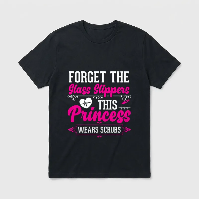 Nursing Student Health Care Worker Home T-Shirt – Classic T-Shirt in Black