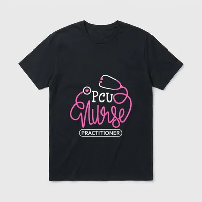 PCU Nurse Practitioner Progressive Care Unit T-Shirt – Classic T-Shirt in Black