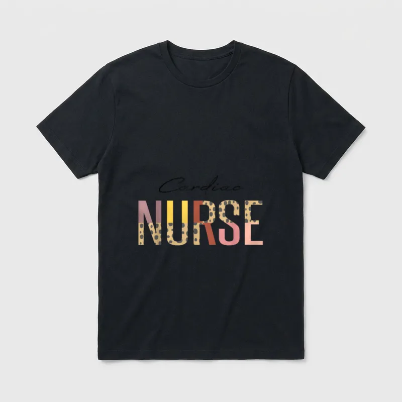 Cardiac Nurse Nursing School or Medical T-Shirt – Classic T-Shirt in Black