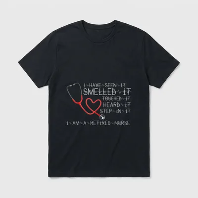 Retired 2021 Nursing Legend Retirement T-Shirt – Classic T-Shirt in Black