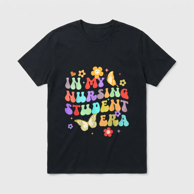 Nurse Practitioner Nursing Student T-Shirt – Classic T-Shirt in Black